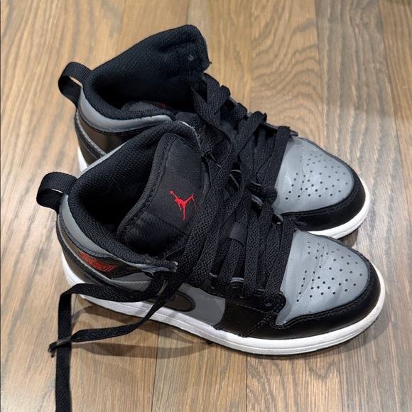 Nike Other - Kids Black and Gray Nike Jordans